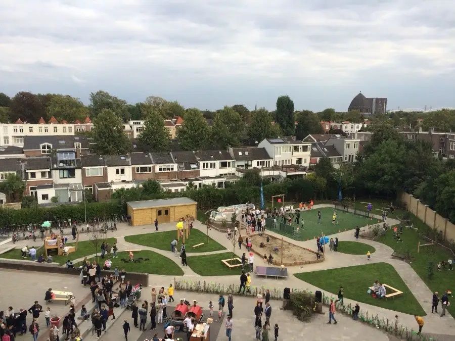 Tuinbeheer Basisschool De Odyssee, Utrecht Oudwijk