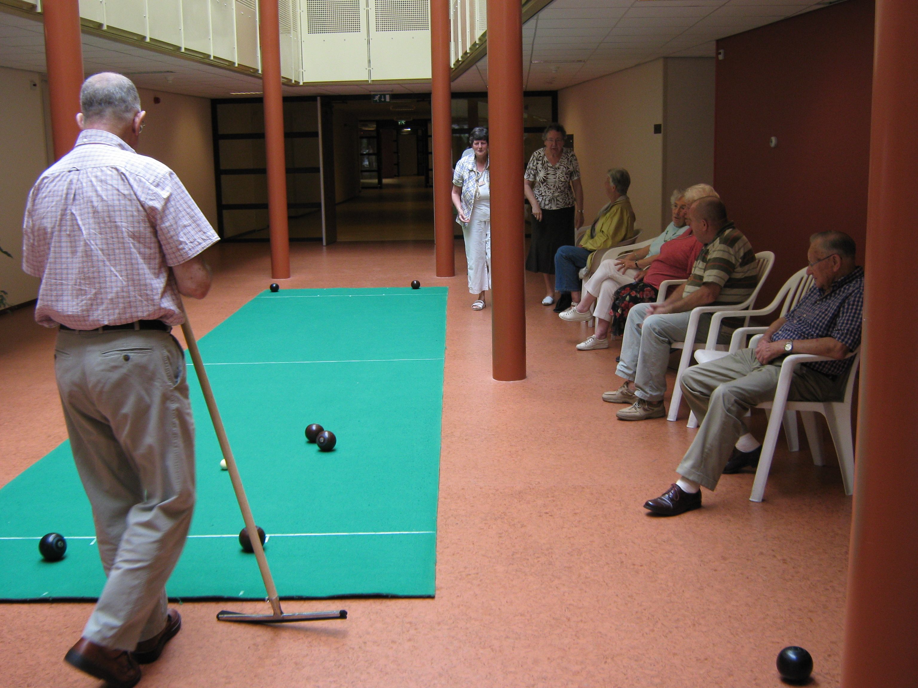 Begeleiding koersbal