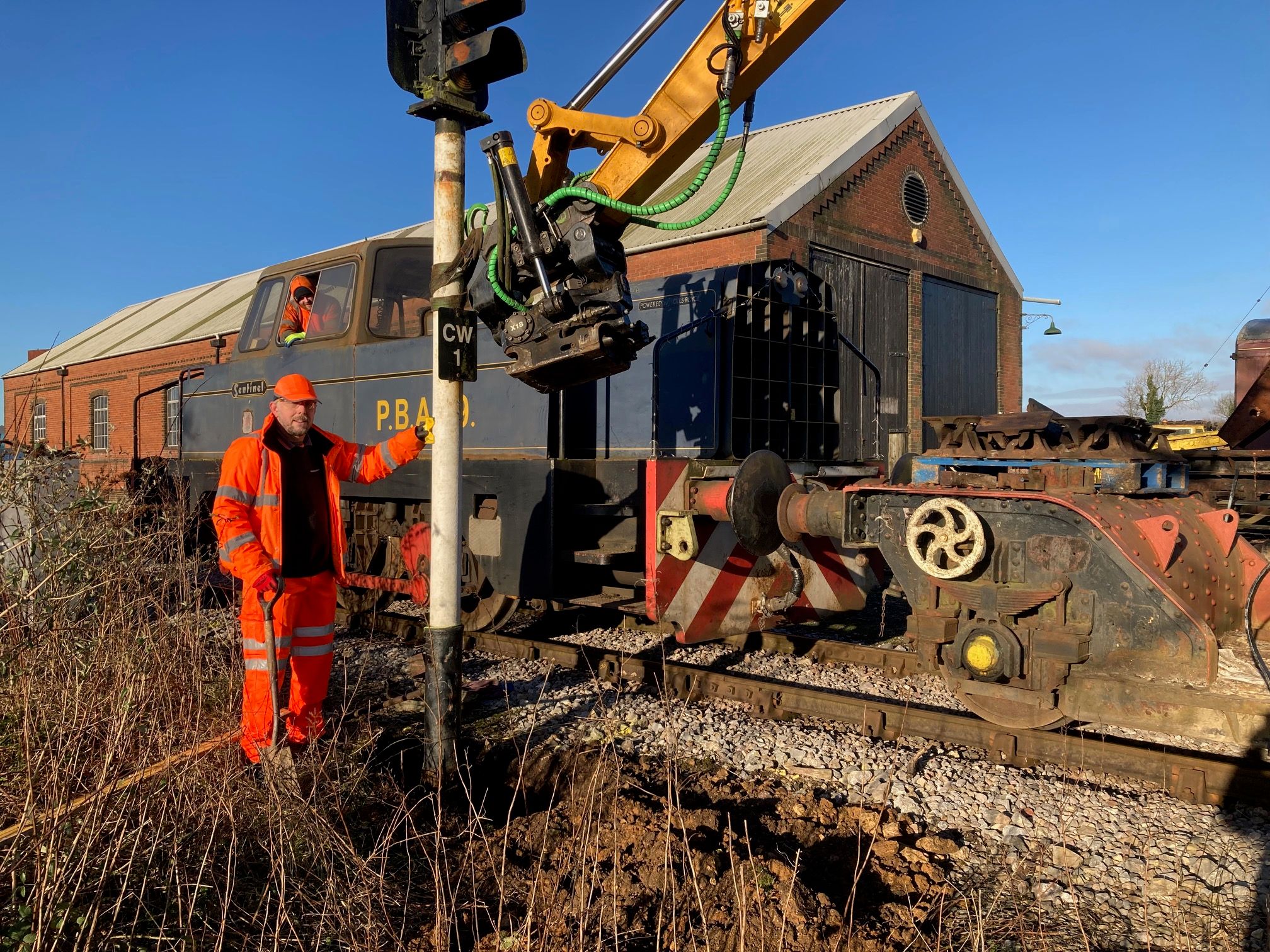 Signal Box restoration at the East Somerset Railway 