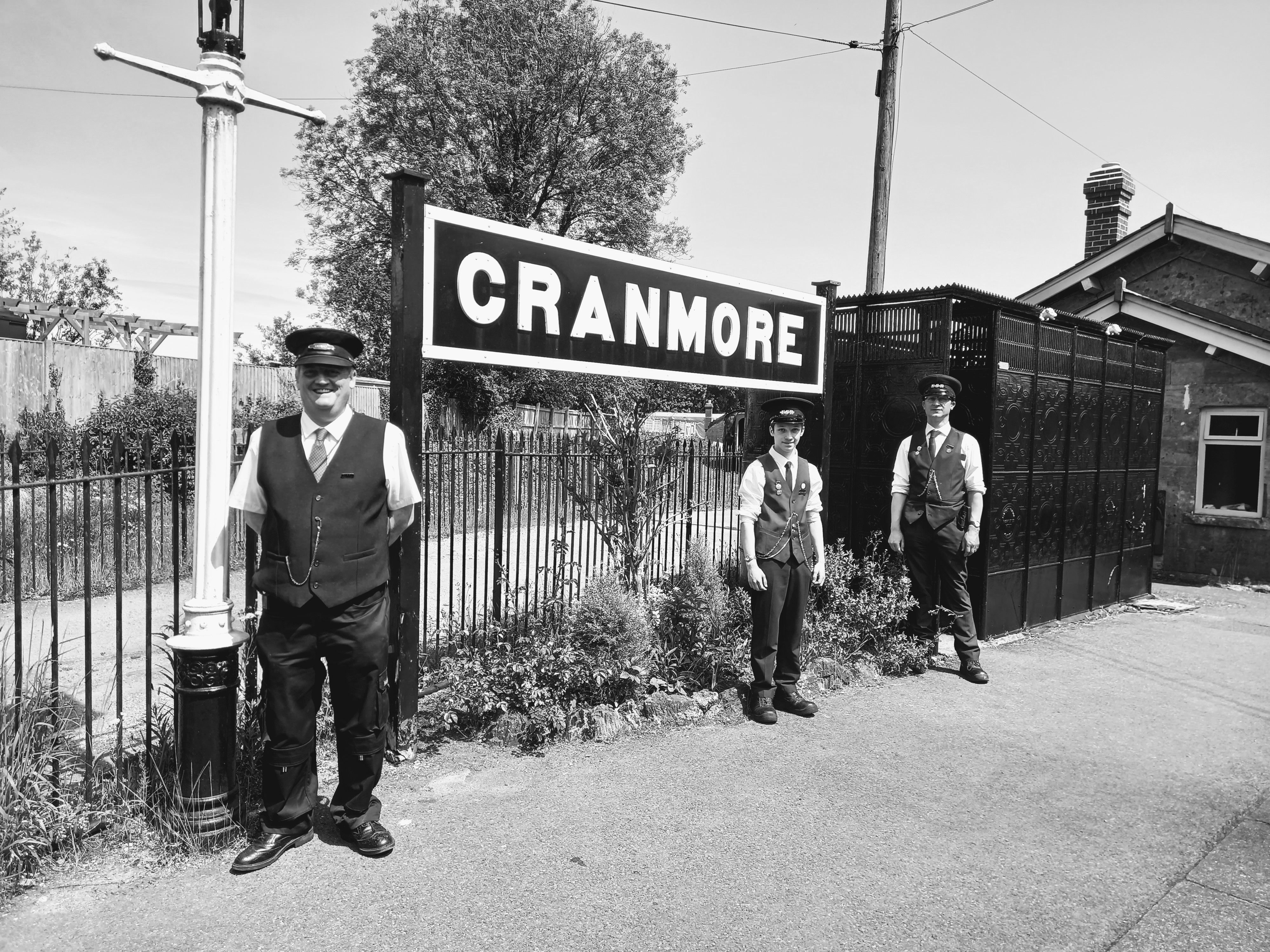 Guard at the East Somerset Railway 