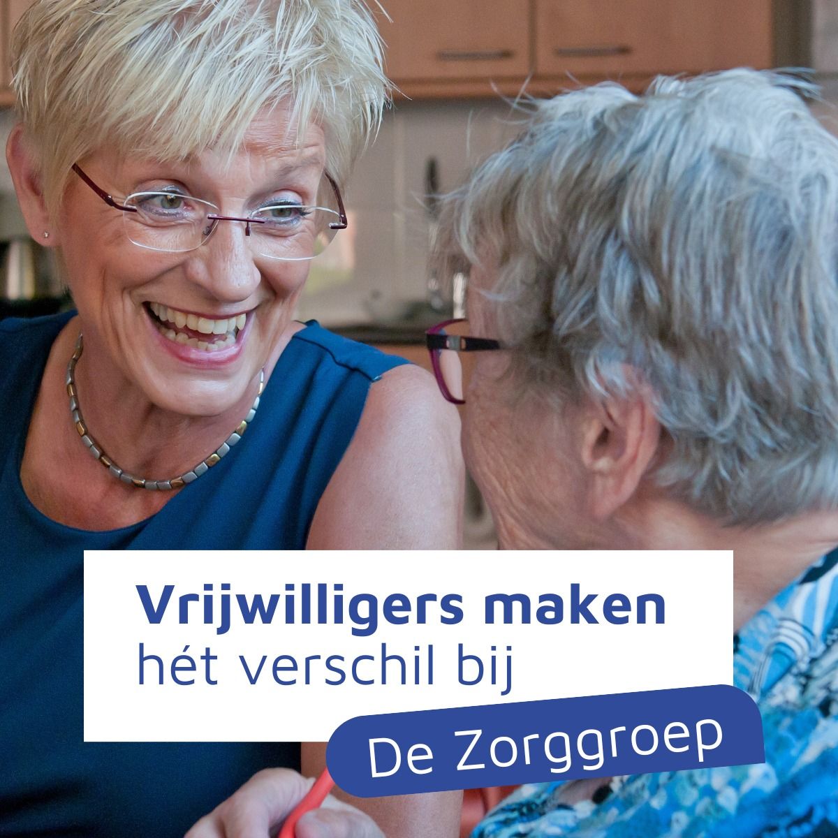 gezocht; fanatieke kien-vrijwilliger