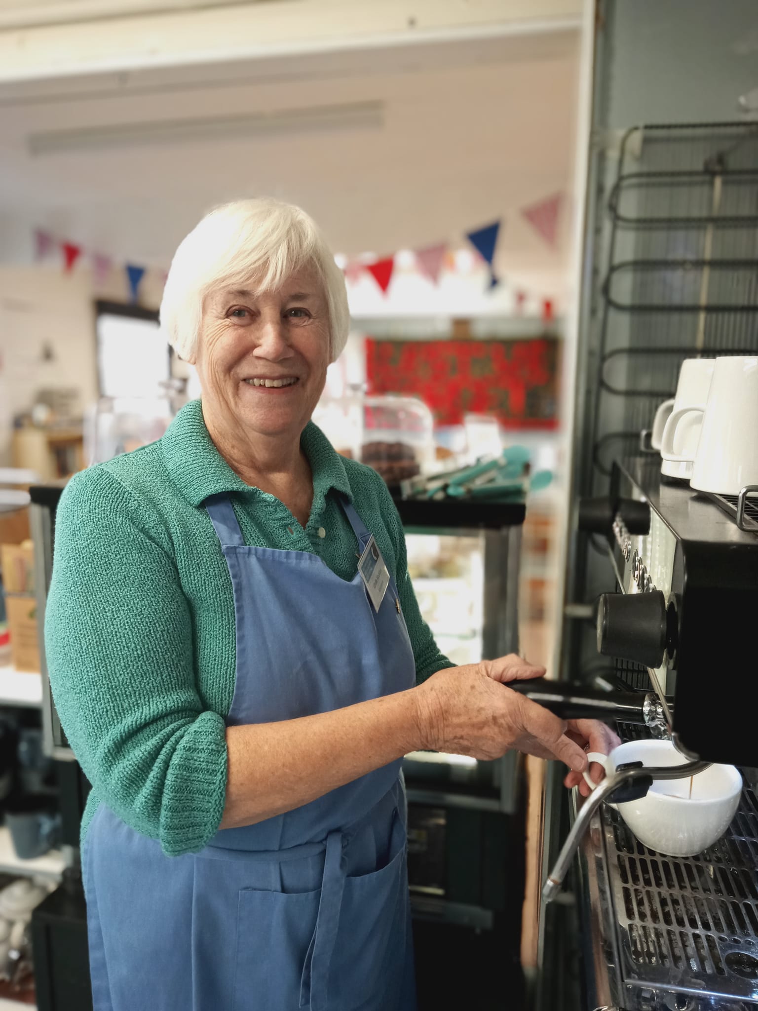 Crumbs Cafe Volunteer