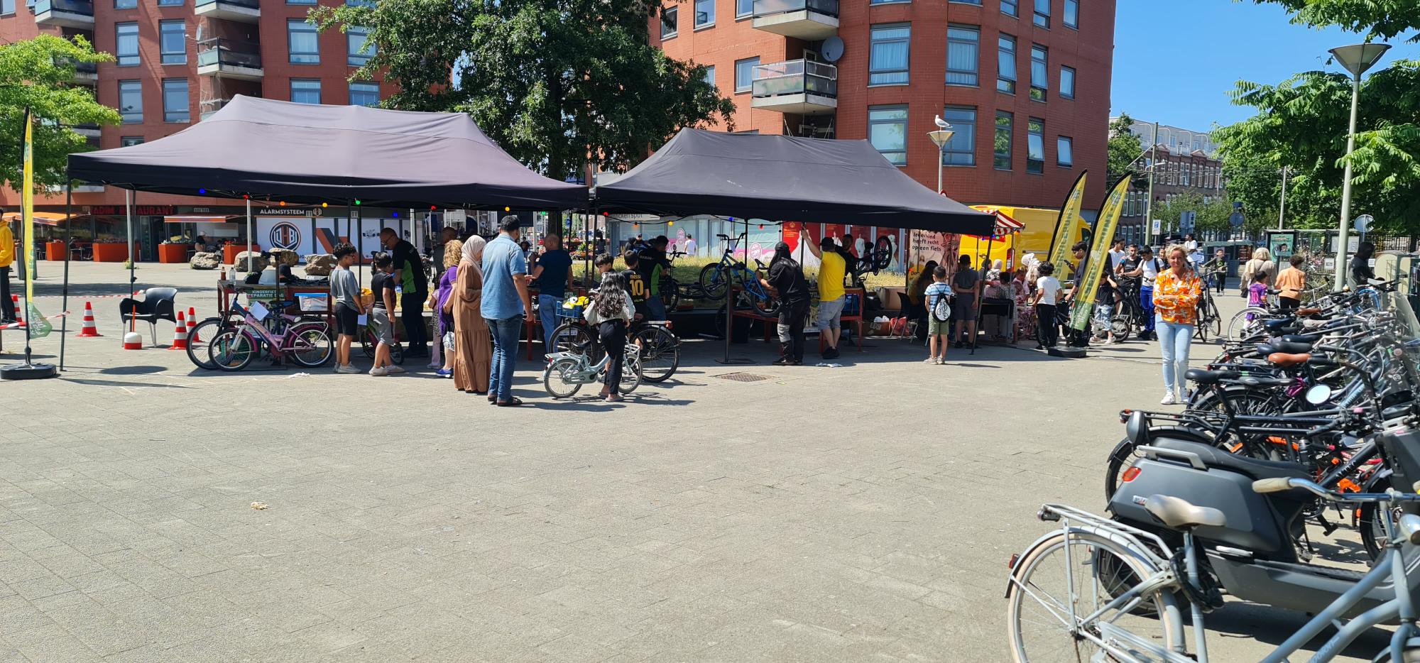 Fietsenmaker gezocht tijdens de Kinderfiets Reparatie middagen!