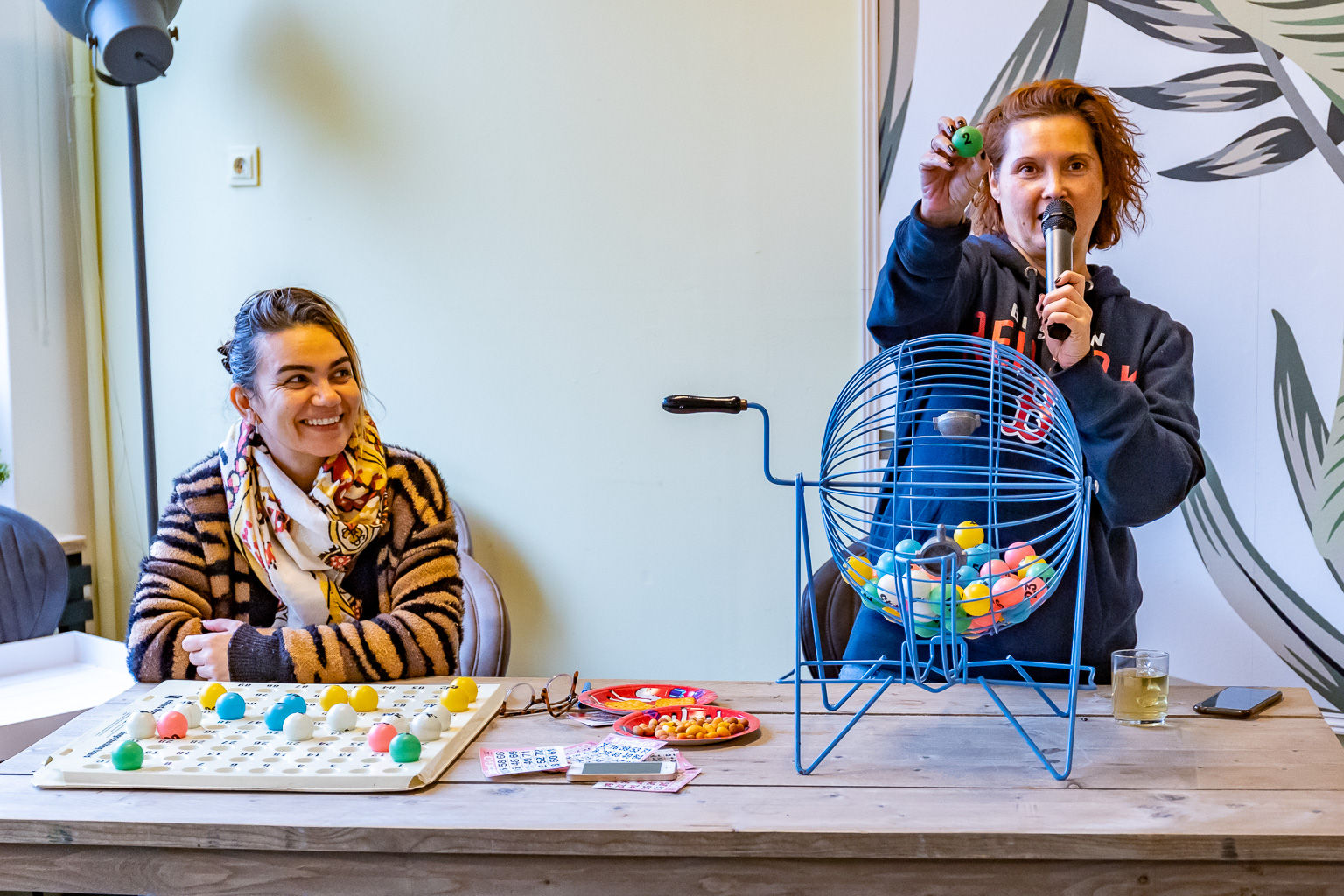 Organiseer je de bingo op woensdagavond 1 x per maand in de Plataan?