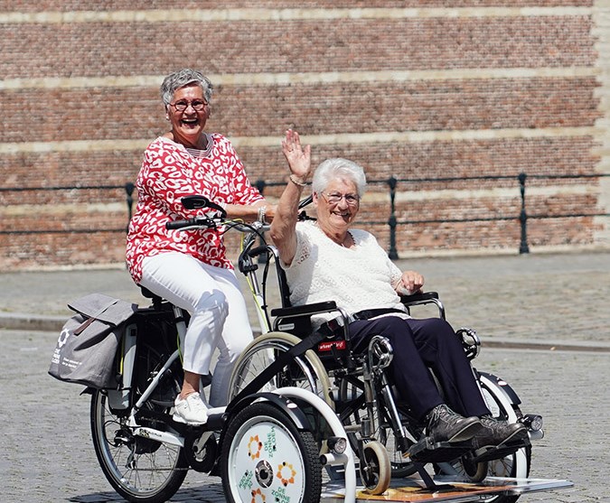 Gangmaker rolstoelfiets | Zonnebloem Delden/Ambt-Delden