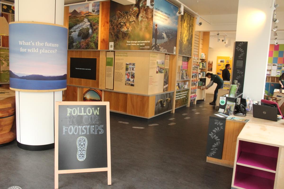 Wild Space volunteer