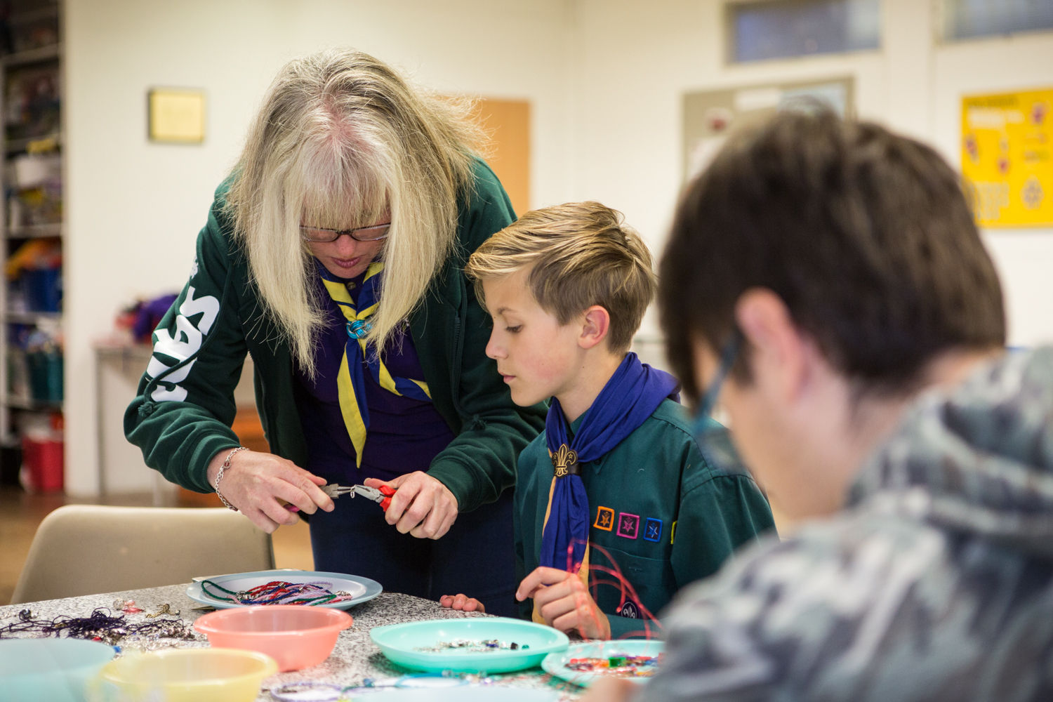 Volunteer needed for Scouting supporting young people aged 4 upto 18 years old