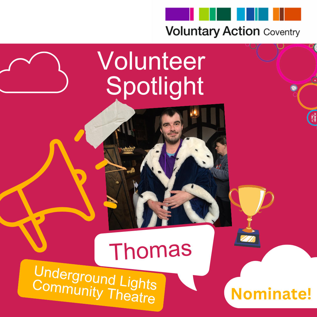 Coventry volunteer recognised for his contribution