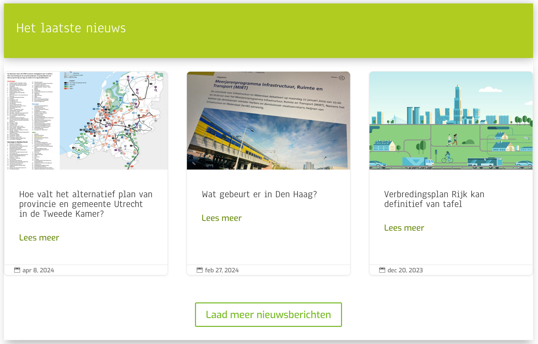 Communicatie KRU (Kerngroep Ring Utrecht)