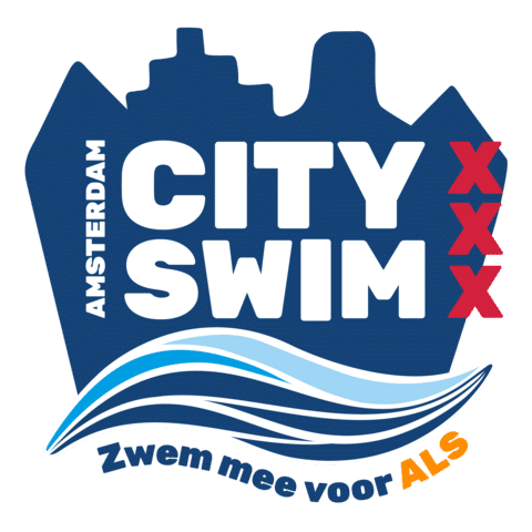 Helpende handen bij de Amsterdam City Swim op zondag 8 september 