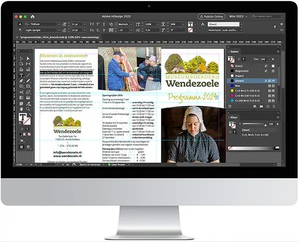 Grafische vormgever | Museumboerderij Wendezoele