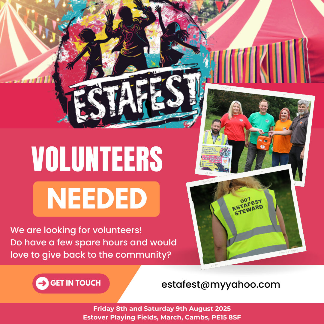 Estafest 2025 - 2 Day Festival Opportunities