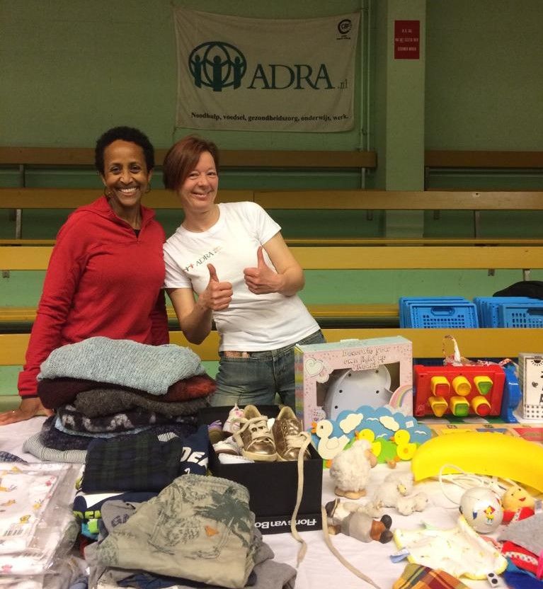 Helpen op de Jaarmarkt in Soesterberg zondag 13 oktober . 