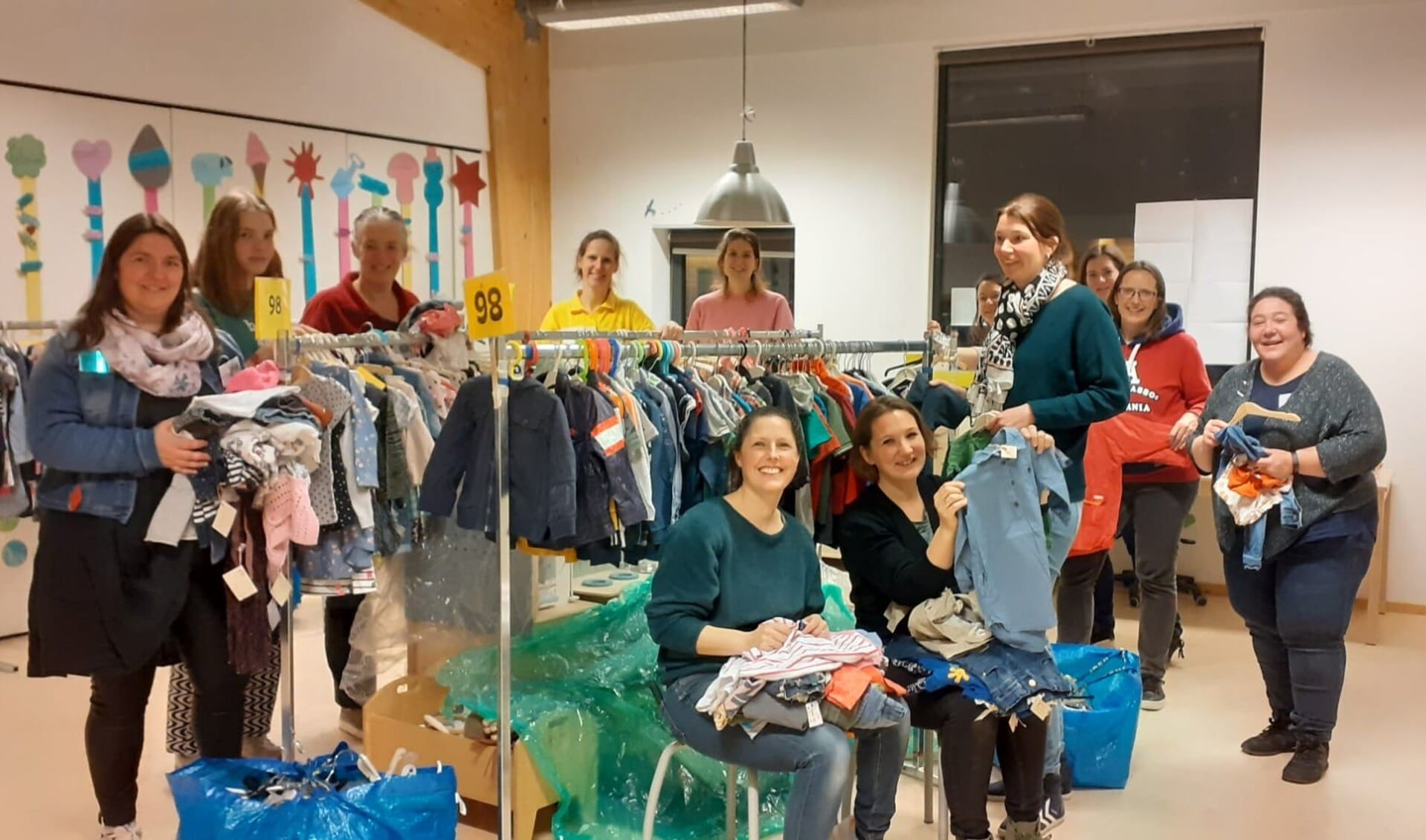 Helpen bij de Wobbelbeurs