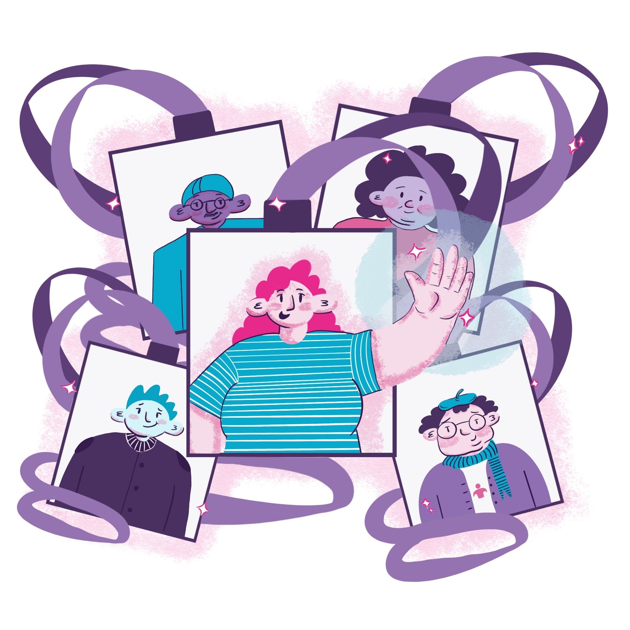 Visual communications volunteer