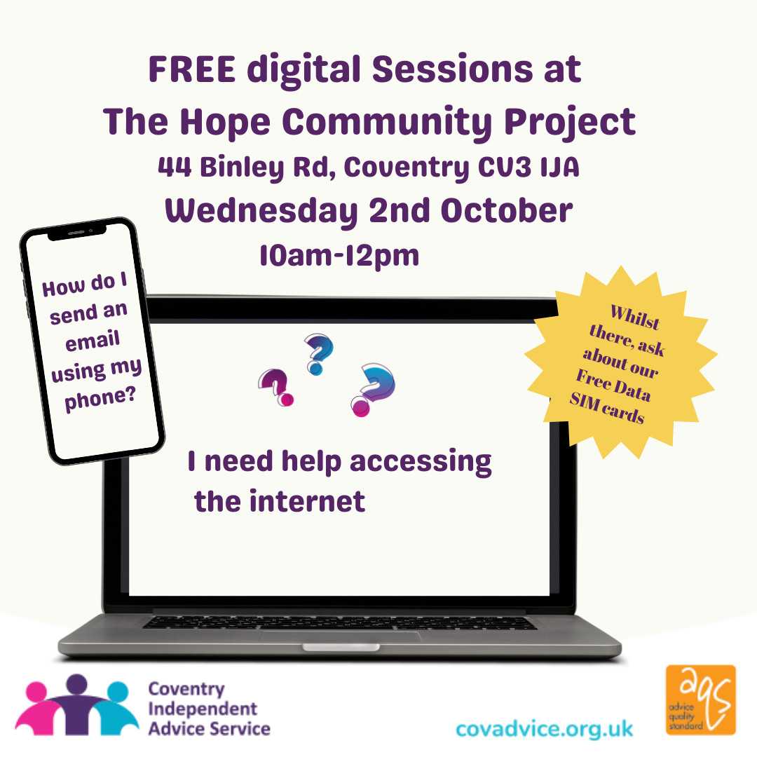 Community Digital Event - Hope Commmunity Project