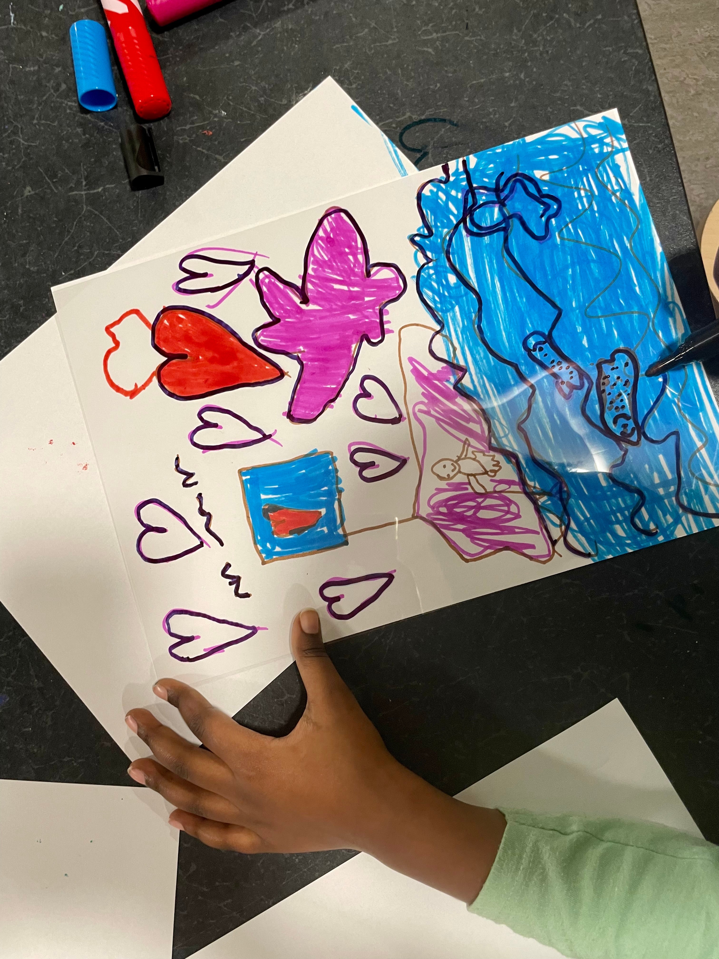 Begeleiding Kunst workshops kinderen en tieners.