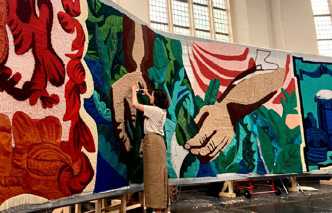 Beleider/Coördinator textiele werkvormen participatieproject