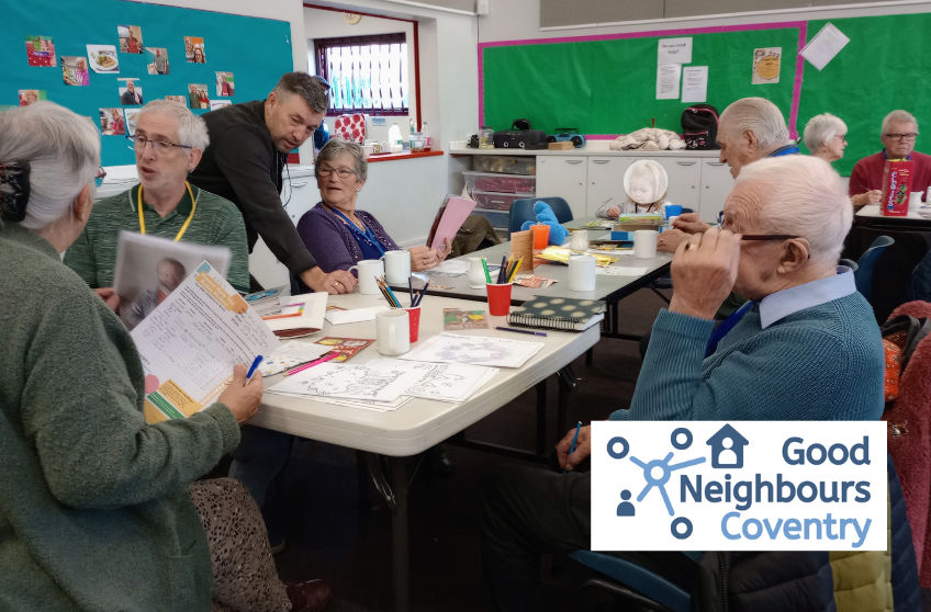 Help run a dementia & carers group