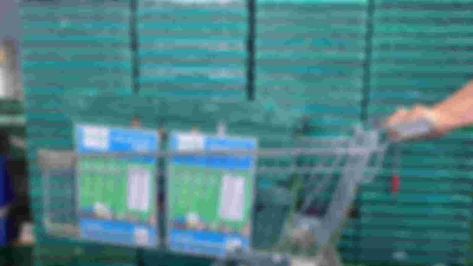 Warehouse stocking volunteers 