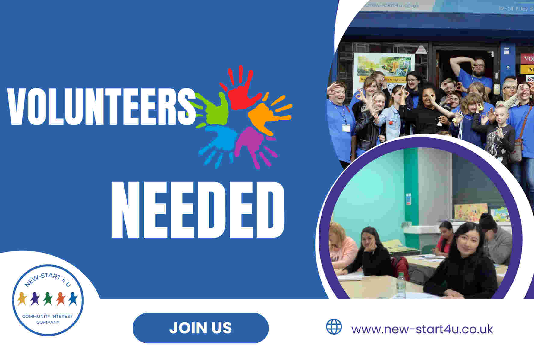 Volunteer - Administrative Support Assistant - Saturdays