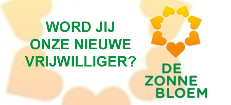 Zonnebloem vrijwilliger
