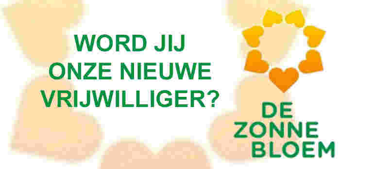 Zonnebloem vrijwilliger