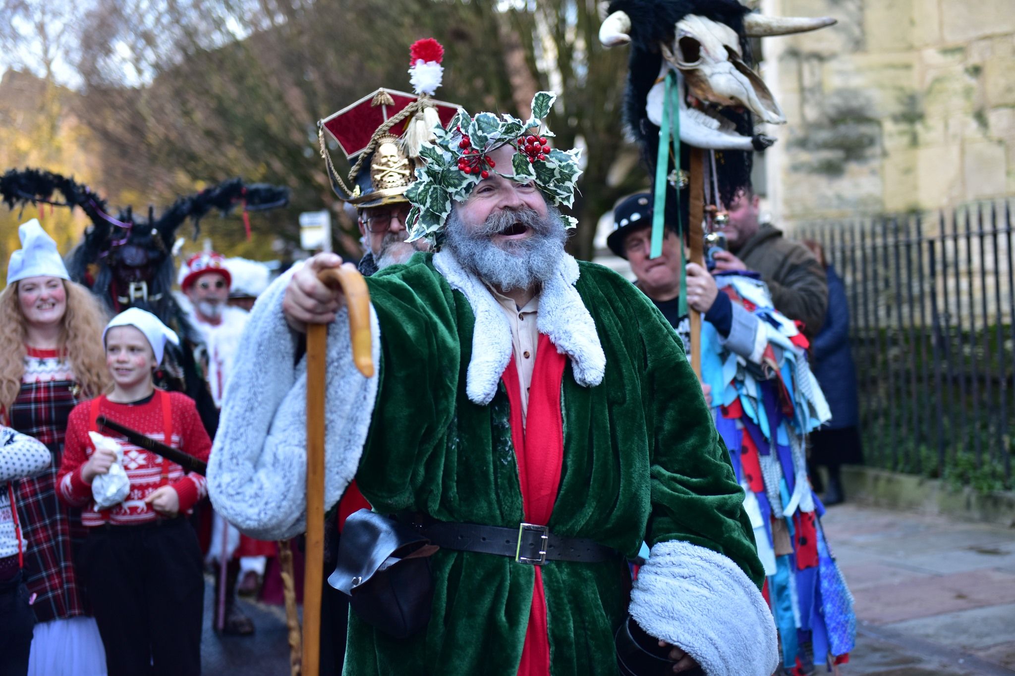 Event and parade marshals. Helping hands. 