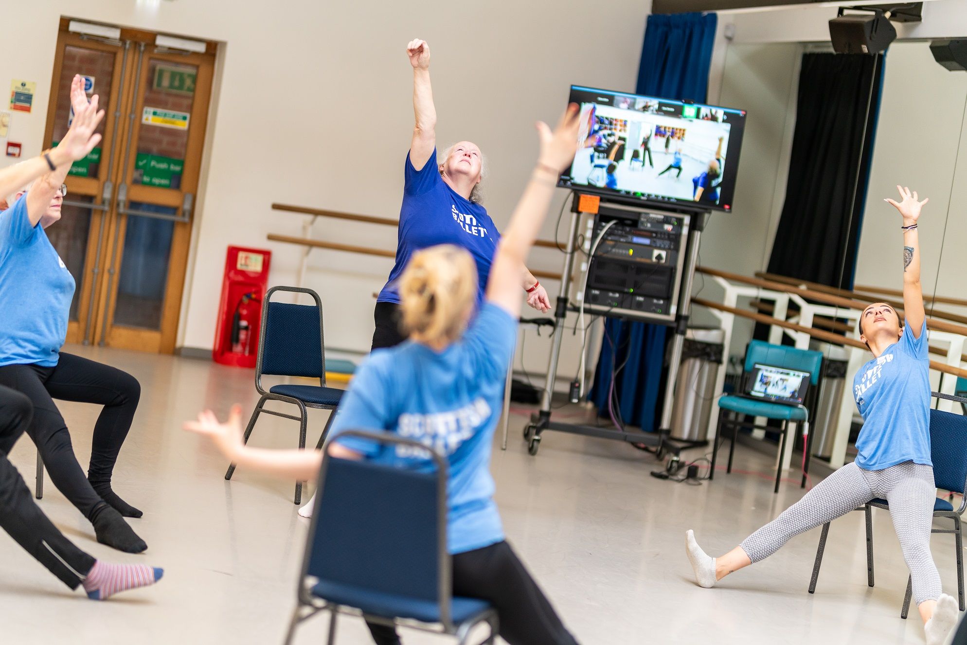 Dance health class support