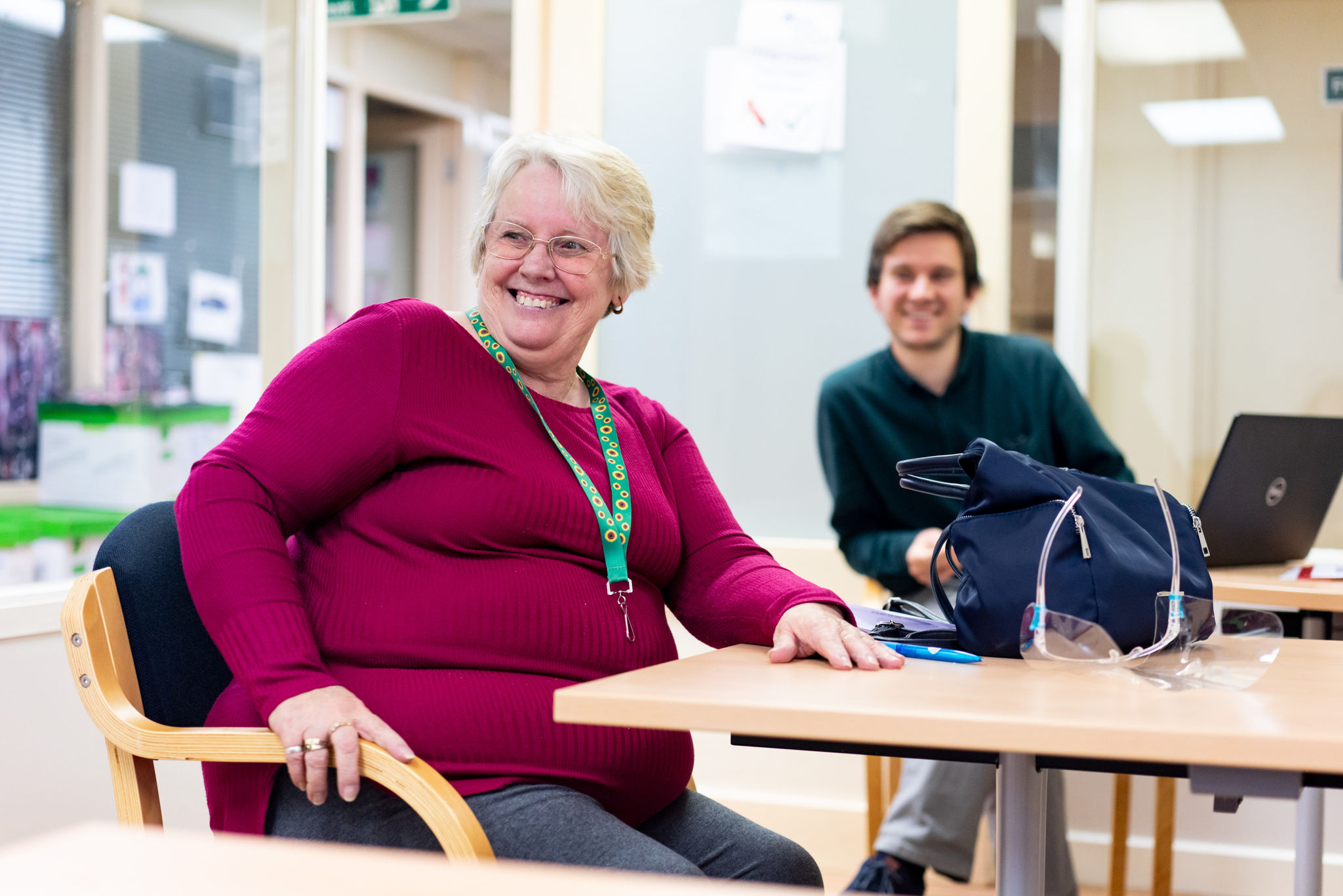 Adult autism group volunteer