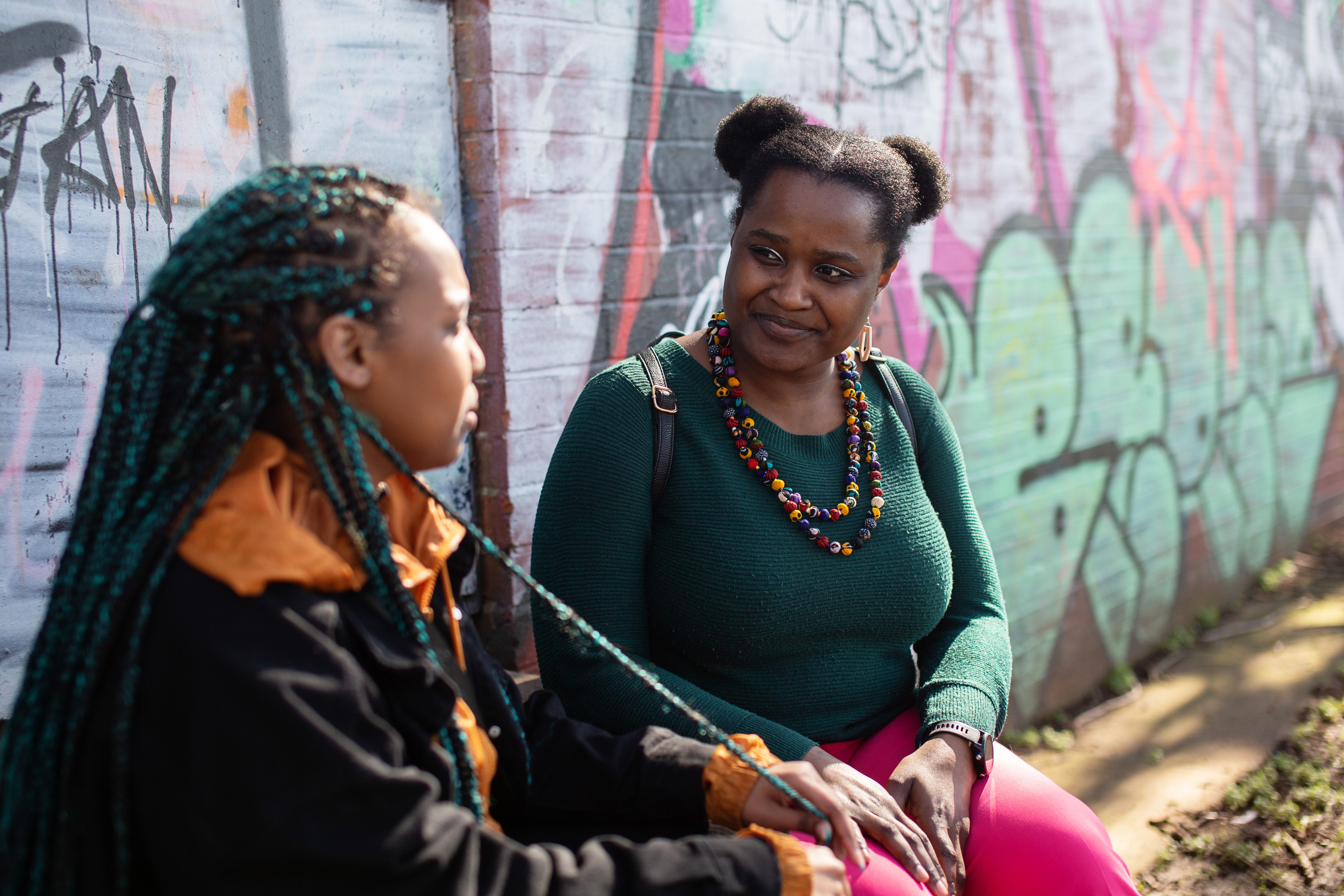 Autistic peer mentor volunteer