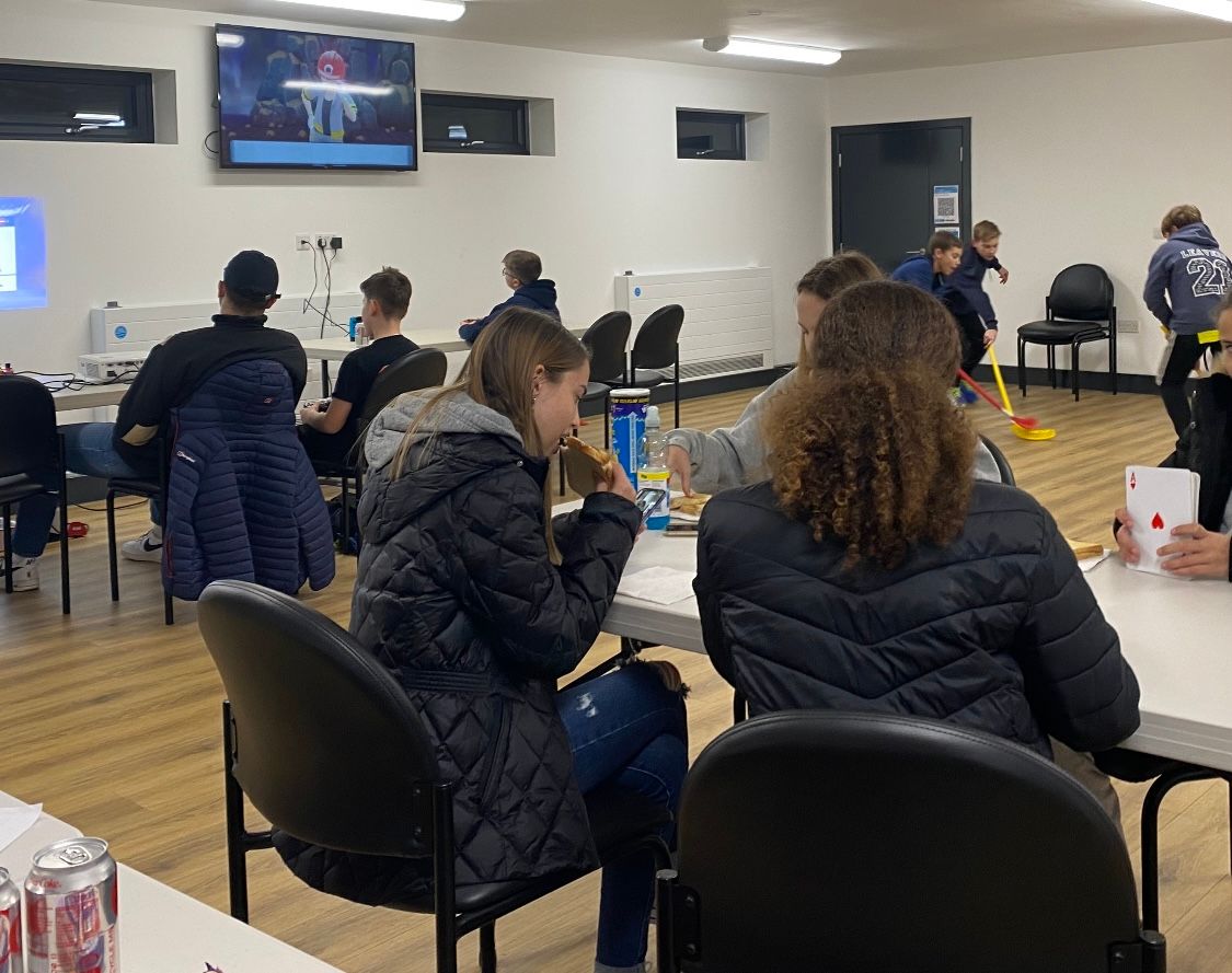 Volunteer to help run the Youth Café 