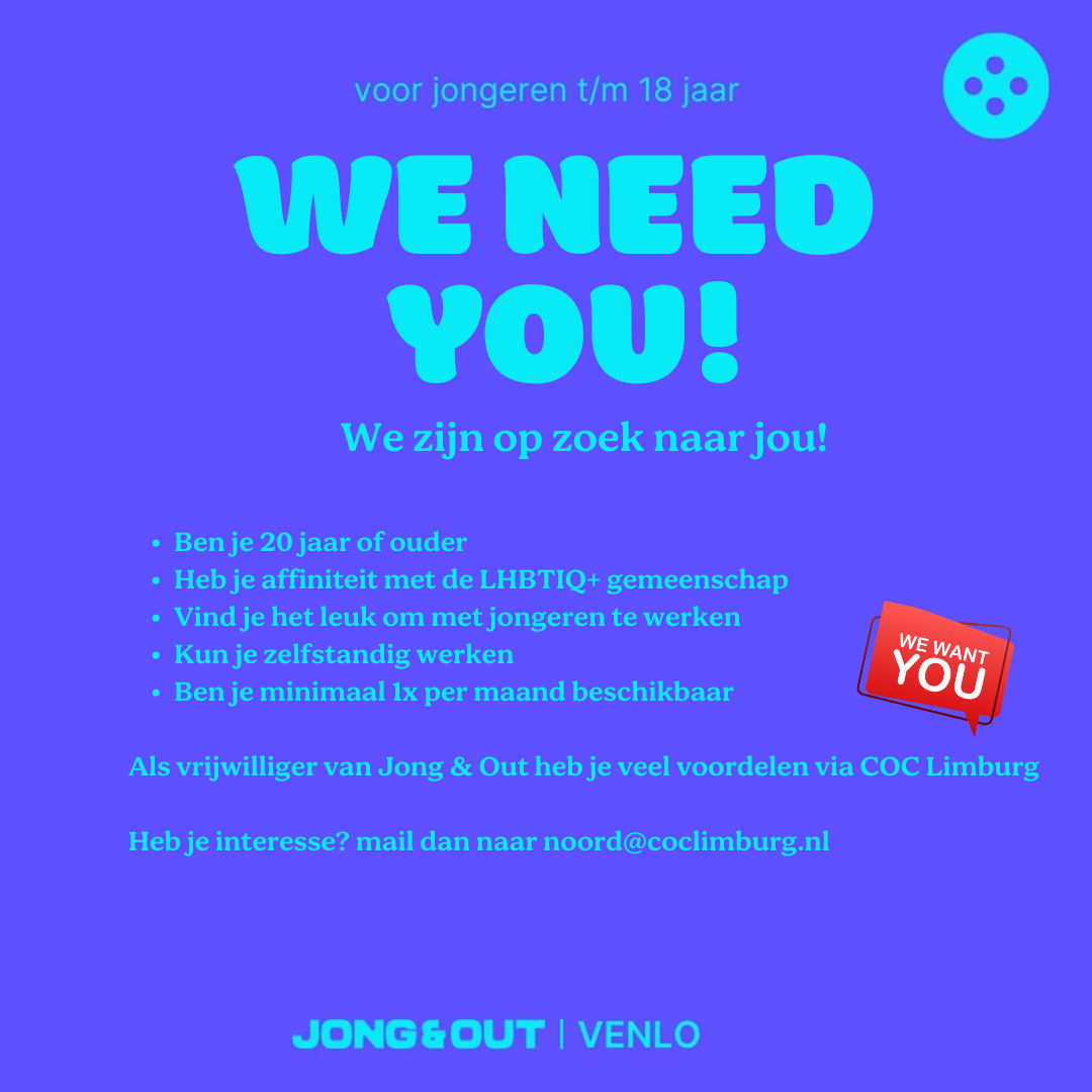 Vrijwilliger Jong & Out