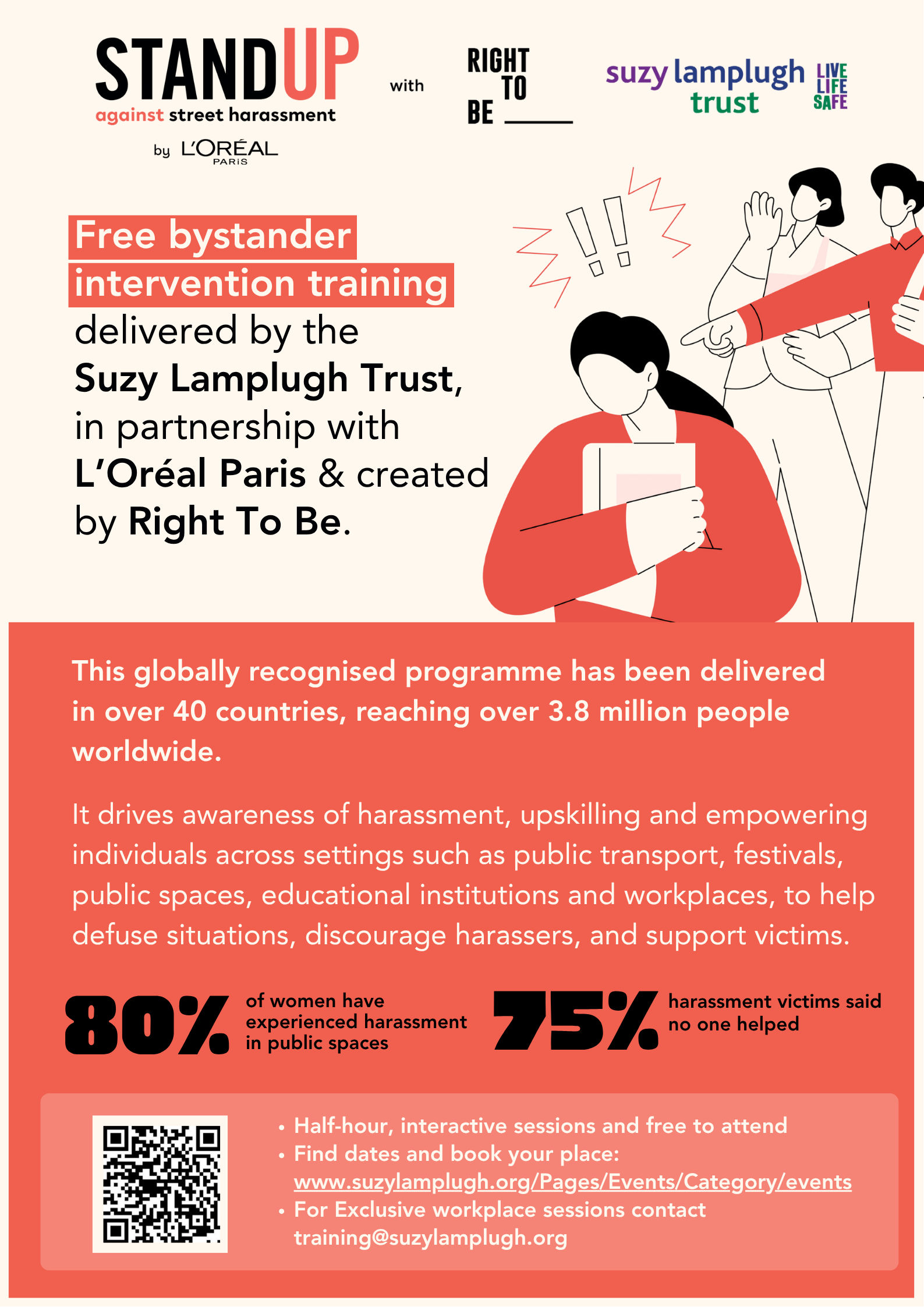 Free! Bystander intervention training June 3rd | Get Involved Skills