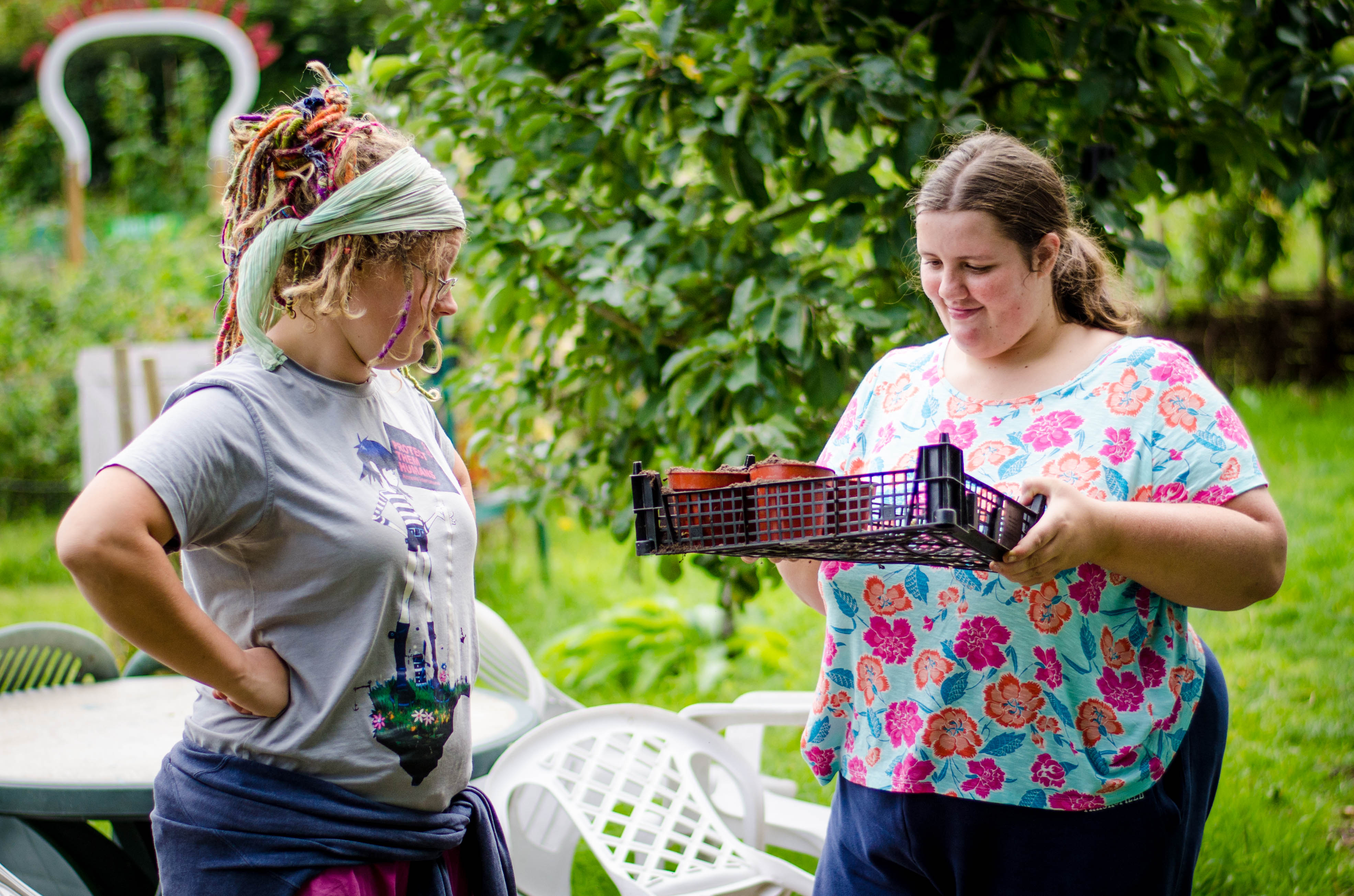 Supporting gardeners with disabilities at our allotment site