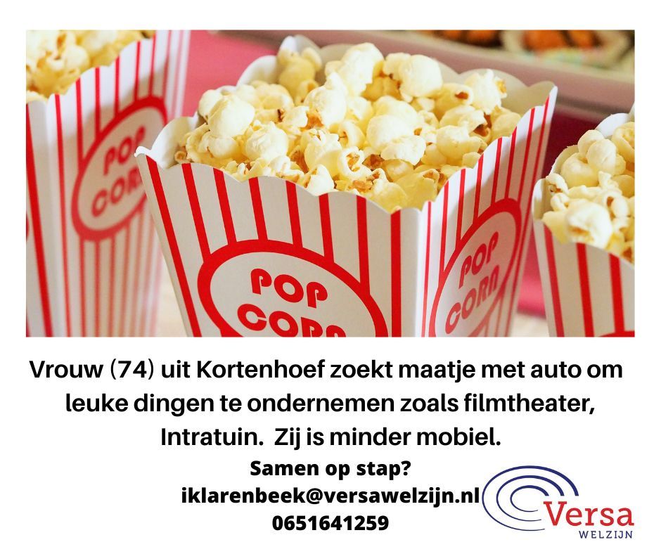 Maatje worden in Kortenhoef?