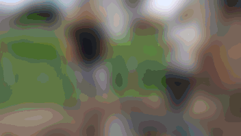 Vrijwilligers, naast een kruiwagen.