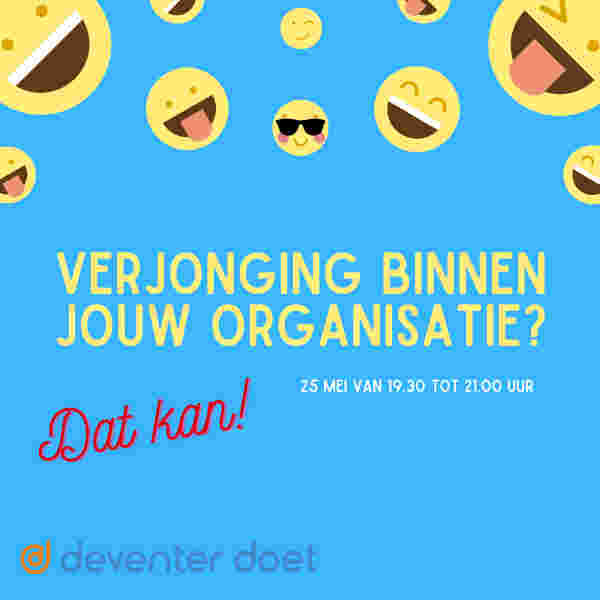 Verjonging binnen jouw organisatie? Dat kan met MDT, Maatschappelijke Diensttijd