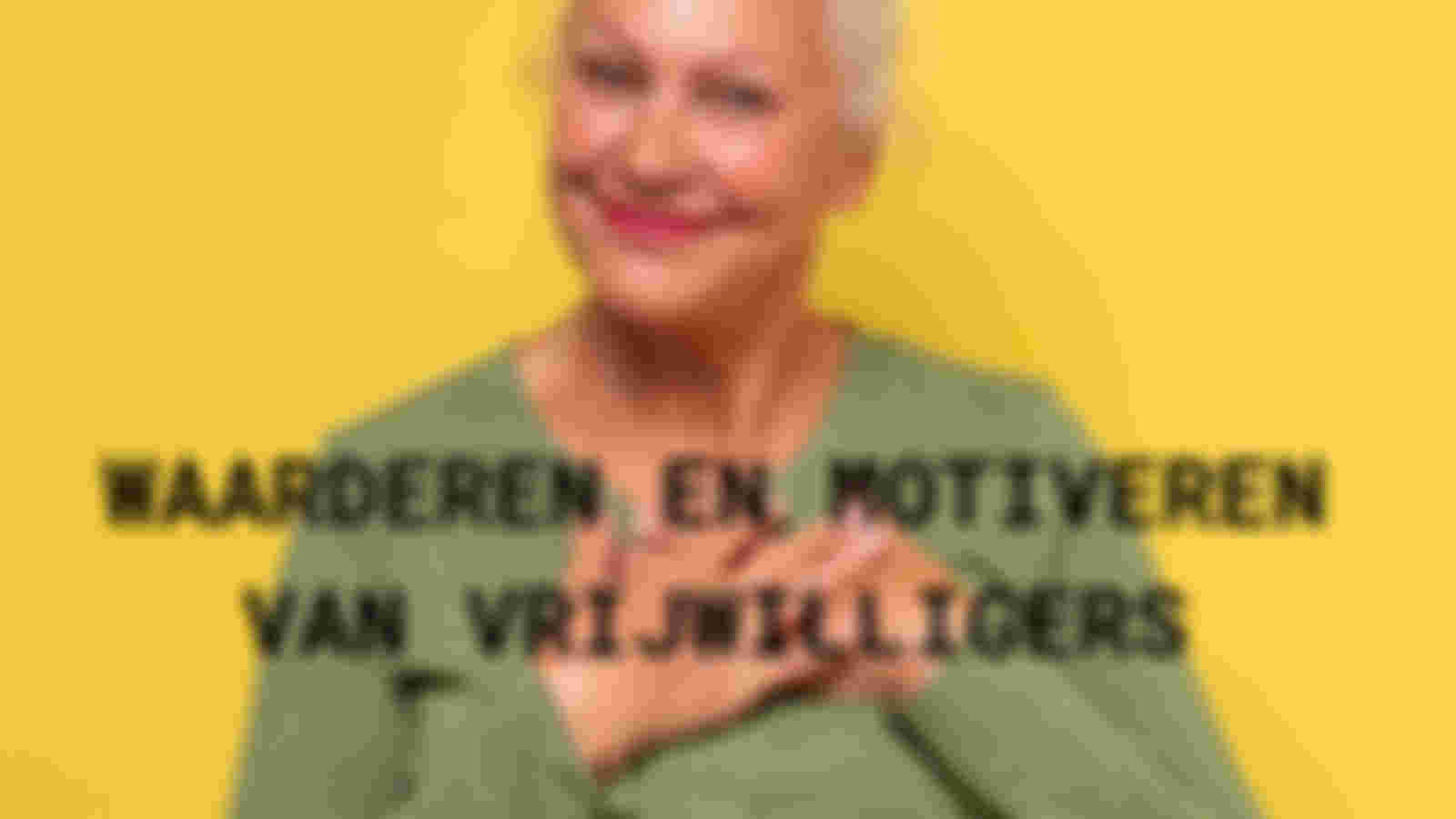 Waarderen en motiveren van vrijwilligers!