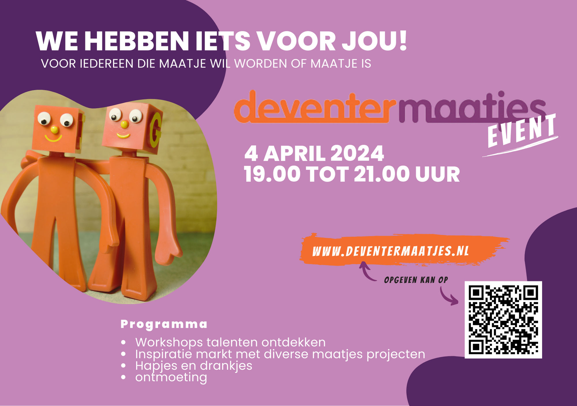 Deventermaatjes Event 4 april