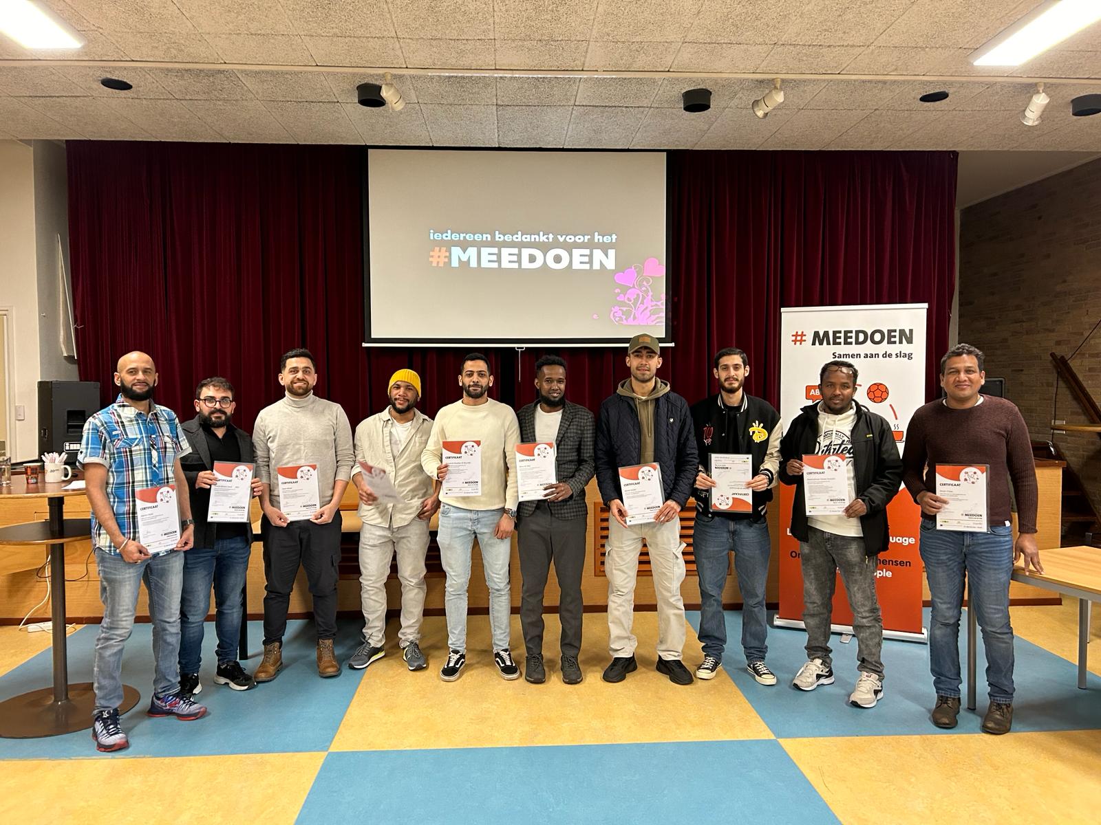 #Meedoen Café op het AZC