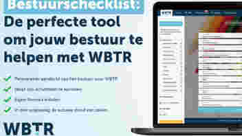 NIEUW. De bestuurschecklist!