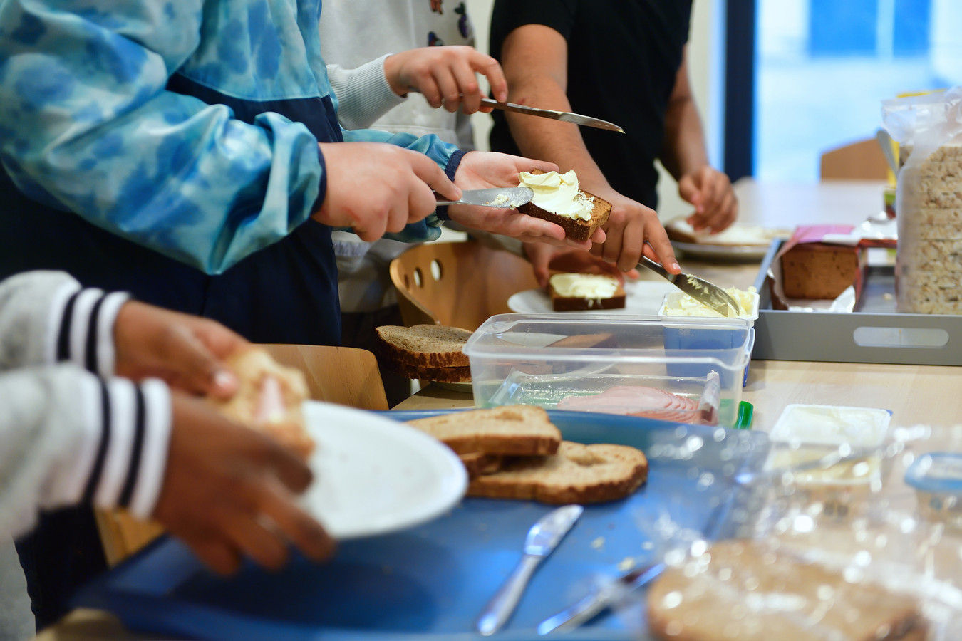 Schoolontbijt door Vrijwilligers