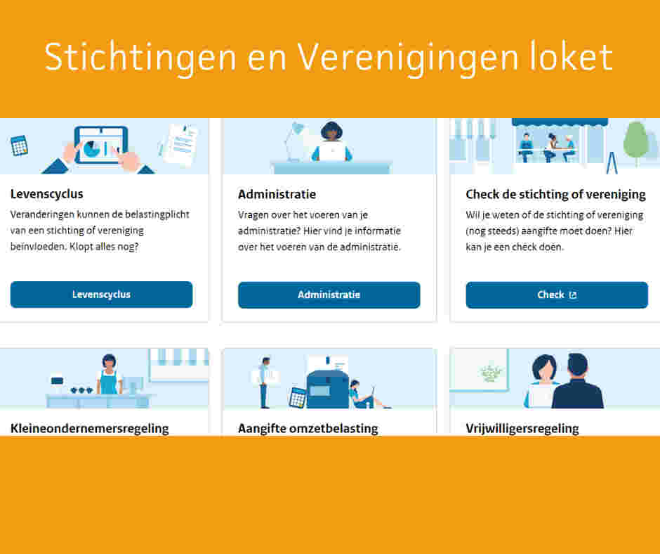 Loket voor stichtingen en verenigingen - Belastingdienst