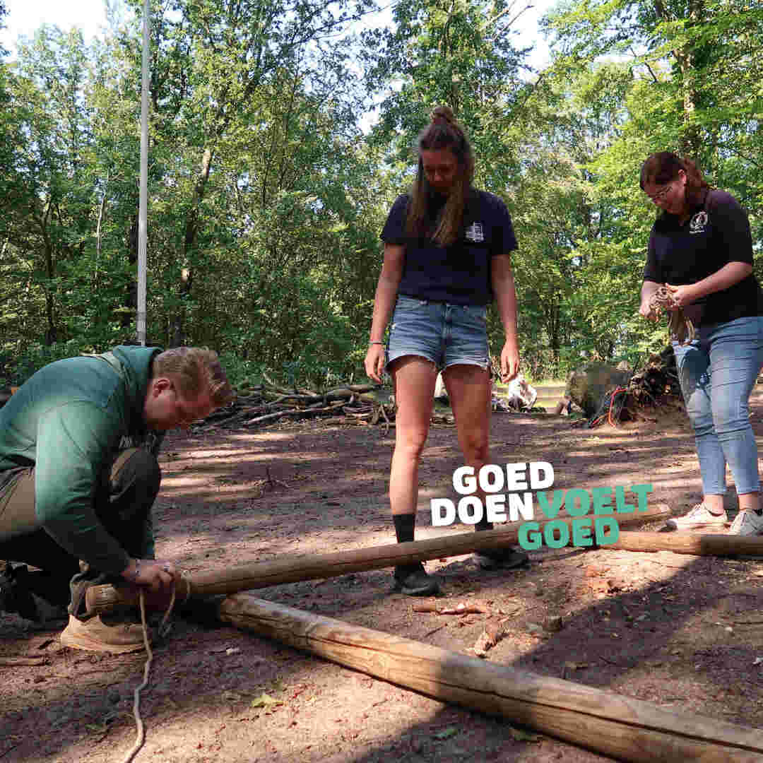 Vrijwilliger scouting kinderen Apeldoorn
