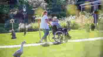 Vrijwilliger wandelen