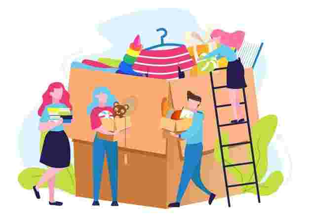 Wie helpt ons bij het aannemen van goederen?