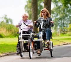 Gezellig bijpraten op onze tweepersoons Fiets? 