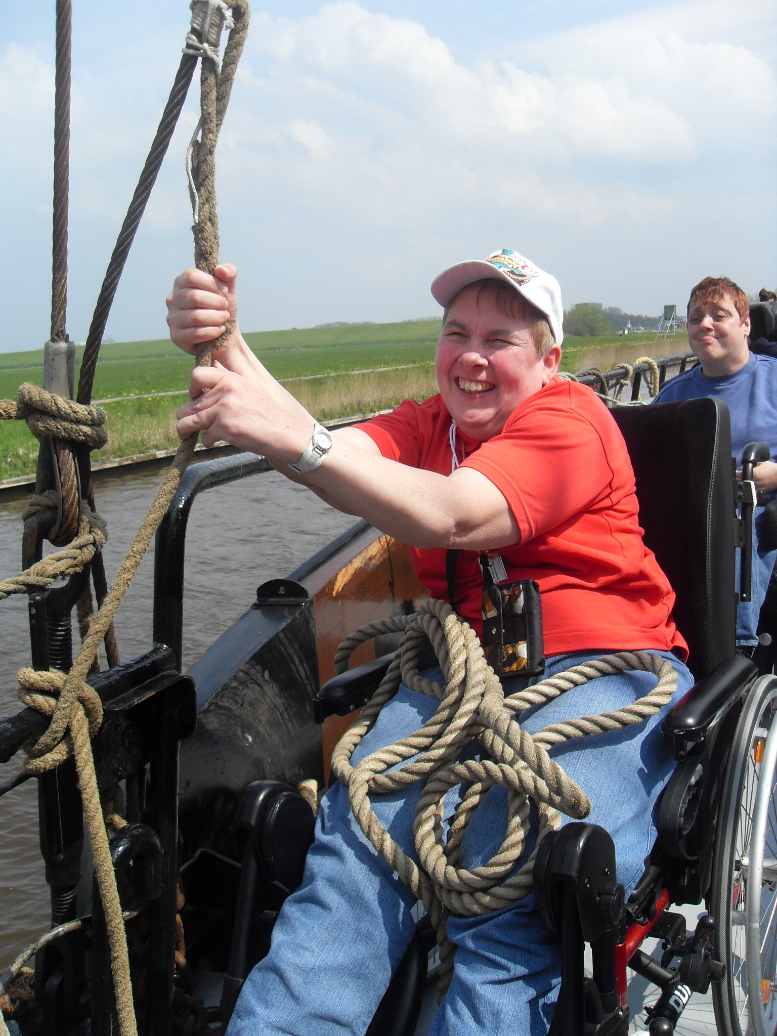Ga mee als begeleider van een watersportvakantie voor mensen met een beperking