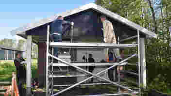 Burgemeester en wethouders doen mee met vrijwilligersactie NLdoet